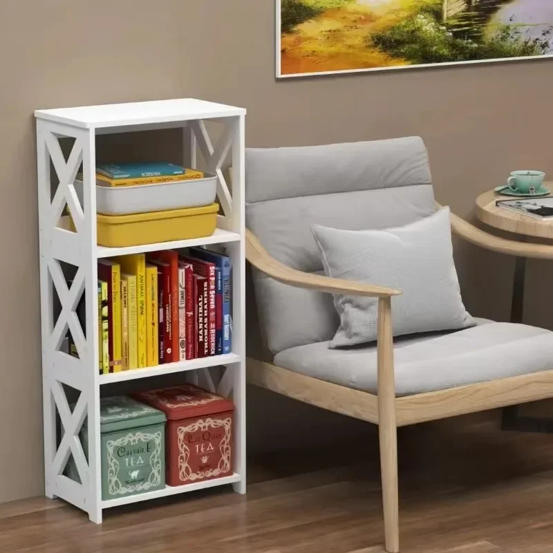 

Bookshelves Organizer Storage Shelf for Kids, Bookcases Book Display Rack & Open Shelves Table for Bathroom