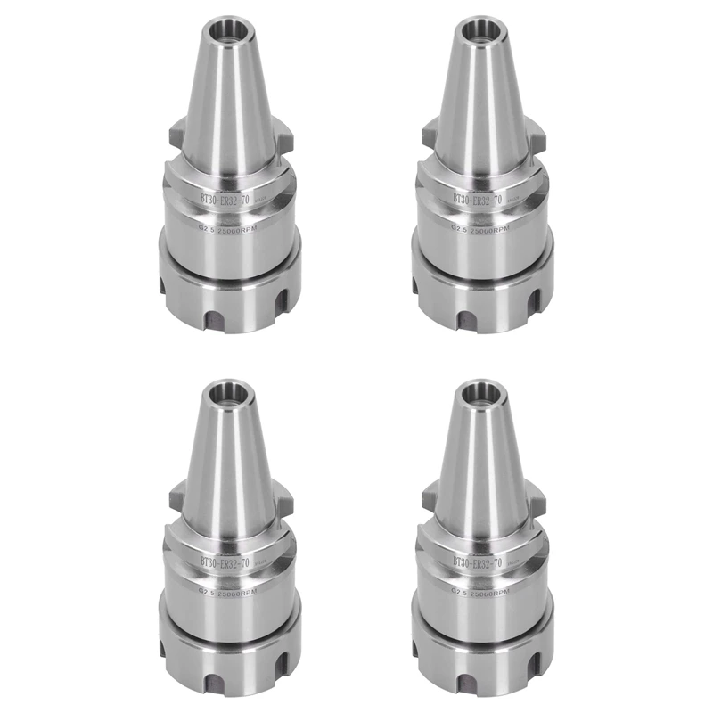 4X BT30-ER32 70 Milling Collet Chucks High-Precision Cnc Tool Holder Milling Lathe Tool