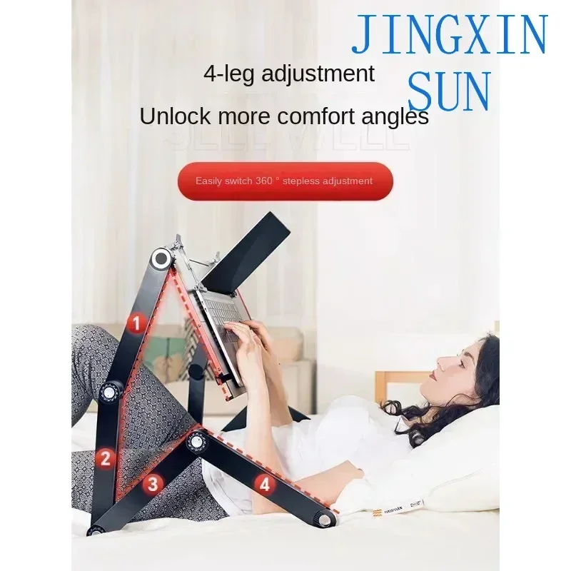 On The Bed Computer, Lazy Person Table, Lying Flat, Laptop Stand, Lifting, Movable Folding Table, Lying on The Bed Table