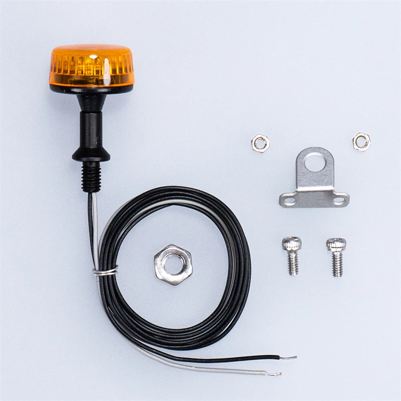 Universele Techniek lamp Afstandsbediening 2RL-012 Voor 1/14 Tamiya RC Truck Scania Benz VOLVO MAN Waarschuwingslampje Dump Truck onderdelen