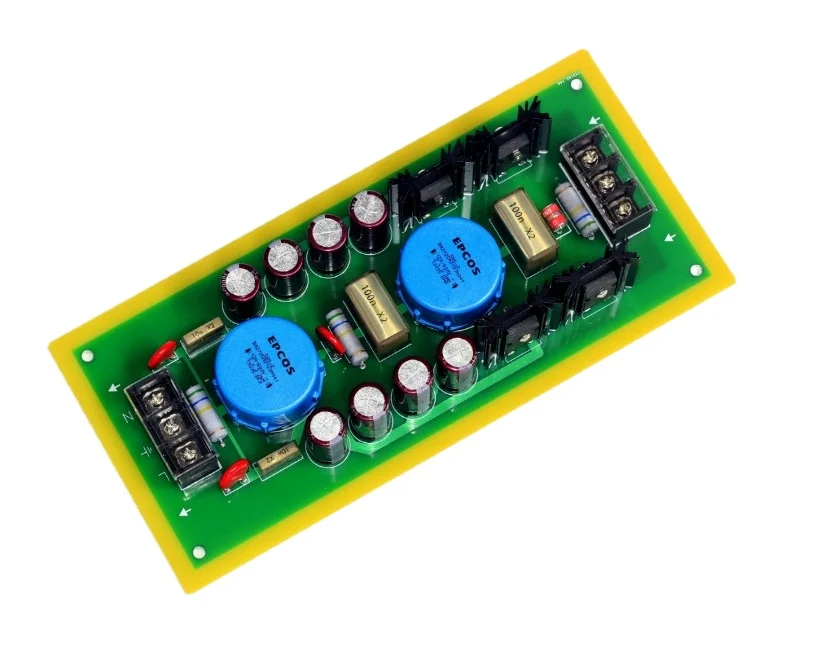 Filtro de purificación de sonido, placa de fuente de alimentación para amplificador de Audio DAC, 250V, 10a
