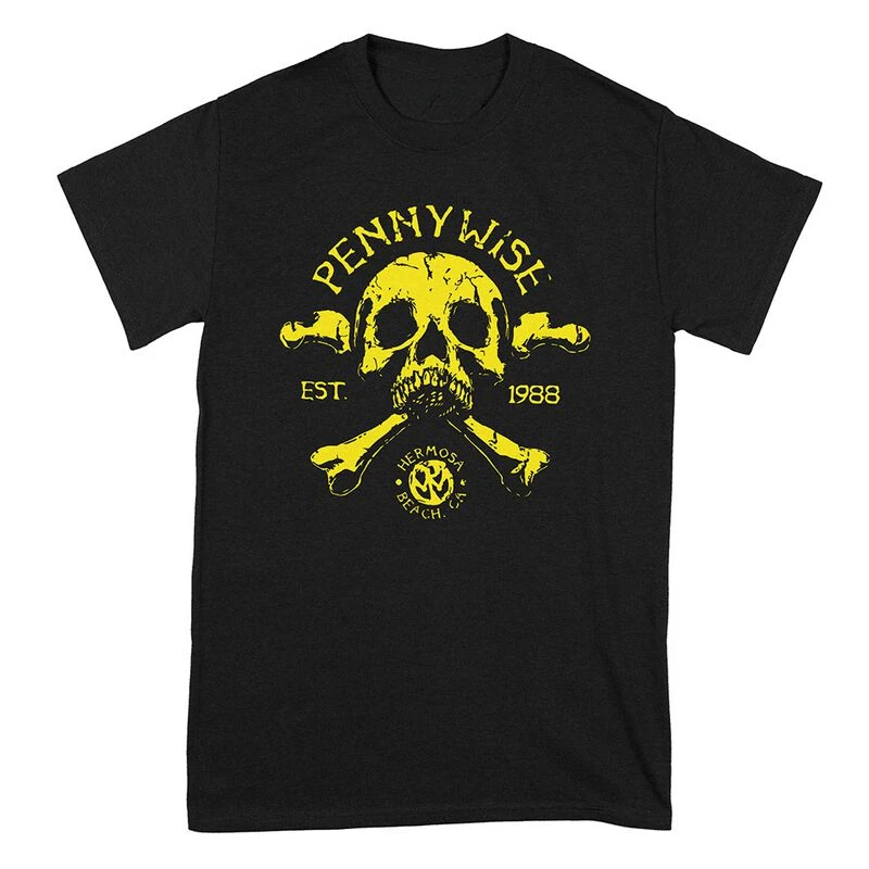Bonded Forever  Pennywise T-Shirt Men Women  Metal Rock Band Graphic Tee 100% Cotton Summer Streetwear Top