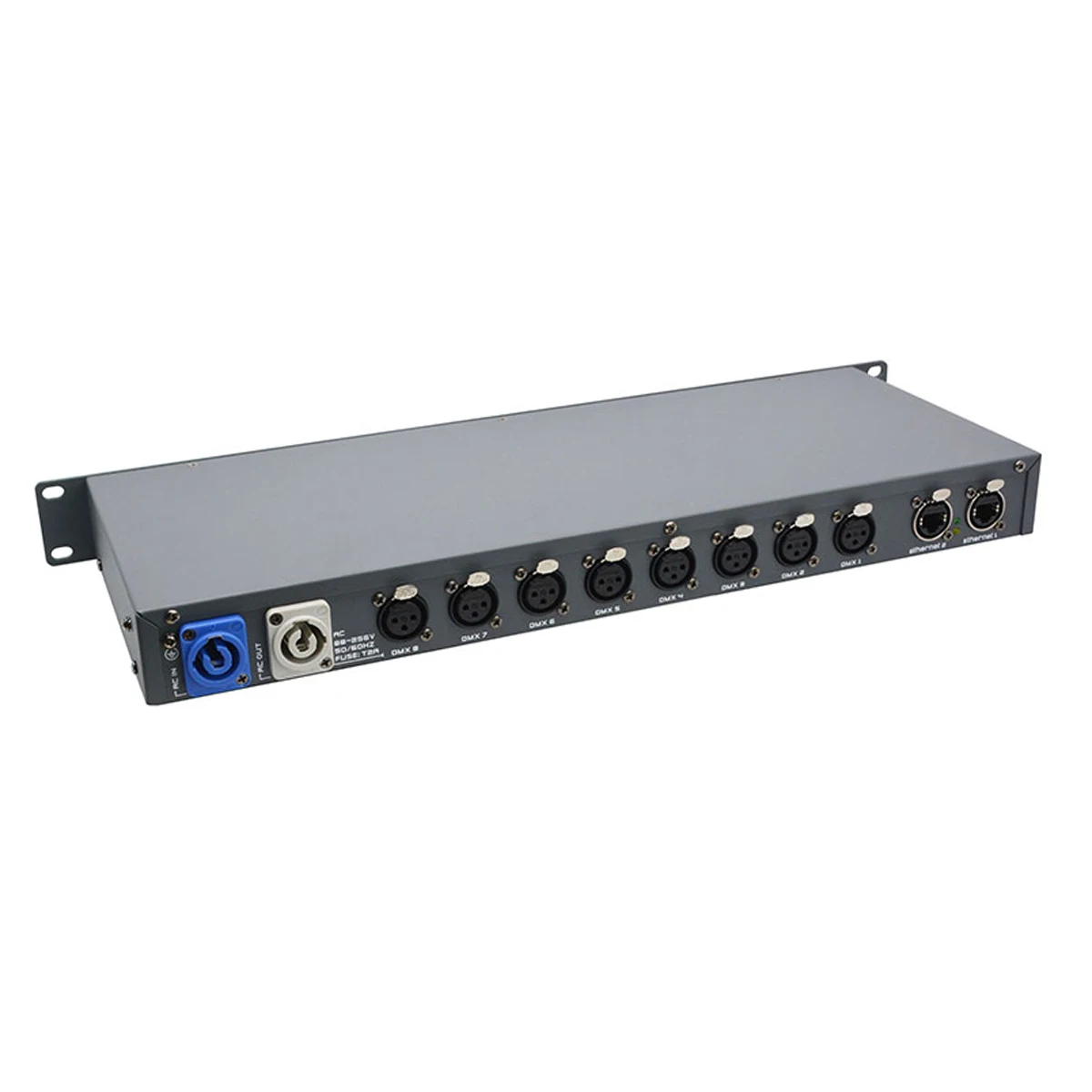 Controller di rete convertitore Ethernet DMX Artnet a 8 porte