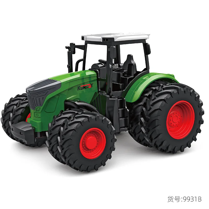 Farm Tractor Toy Construction Farmer Truck Tractor Inertia Toys Car for Kids Farm Toys for Kids Toddlers Age 3-7 Years Old