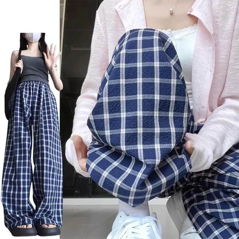 Women's Trouserswomen's Pantsnew High Waisted Straight Leg Pantsy2K Loose Pantswomen's Elastic Pantswinter Pants