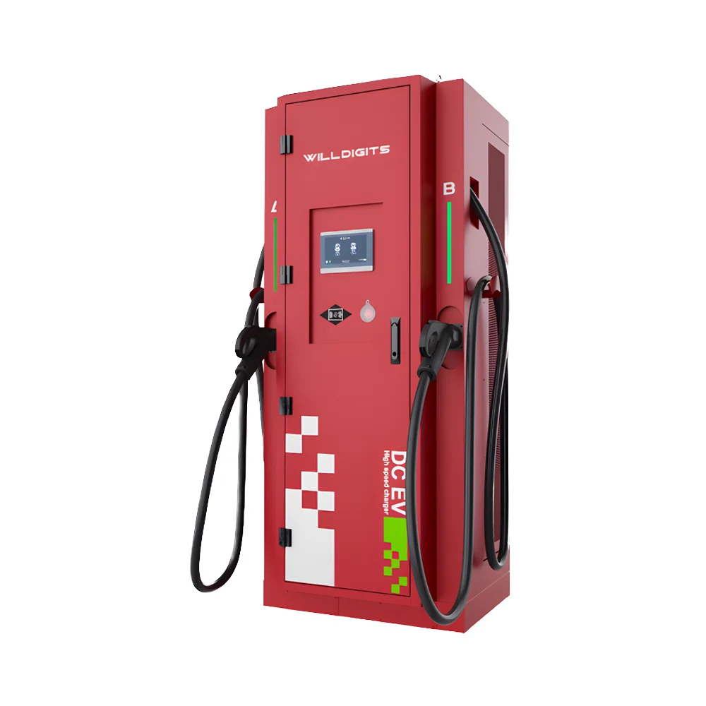 

New 20 kW to 480 kW Electric Vehicle DC Charging Station IP55 Standard CHAdeMO & CCS2 Interface EV Charger