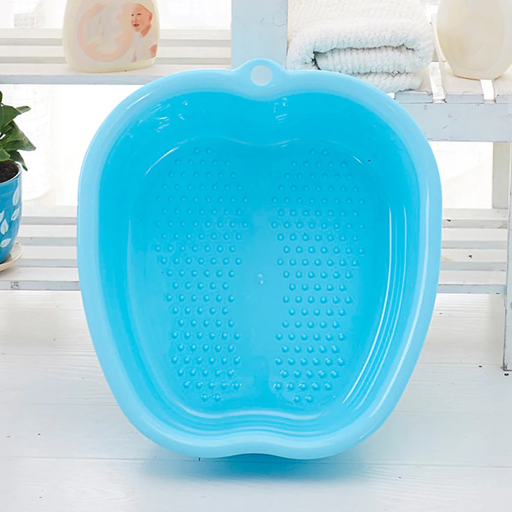 

3 шт., пластиковая многоразовая портативная ванна для ванны для дома, многоразовое ведро для мытья ног, ванная комната, уличная раковина для мытья ног