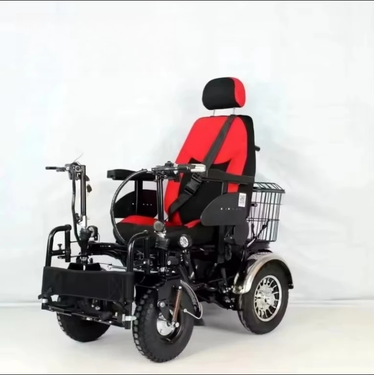 Four-Wheel Automatic Wheelchair with 150kg Capacity