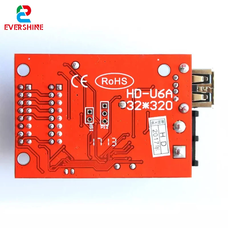 Huidu HD-U6A Led 3D Text Mesh Display Led Video Screen Led Control Card With USB Together  High  Definition Mono Bicolor