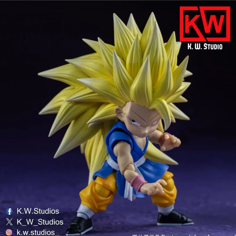 Anime Action Figure Gt Goku Super 1 Super 2 Super 3 Shf Super 3 Goku Head Carving Accessory Pack Collection Pvc Model Gift