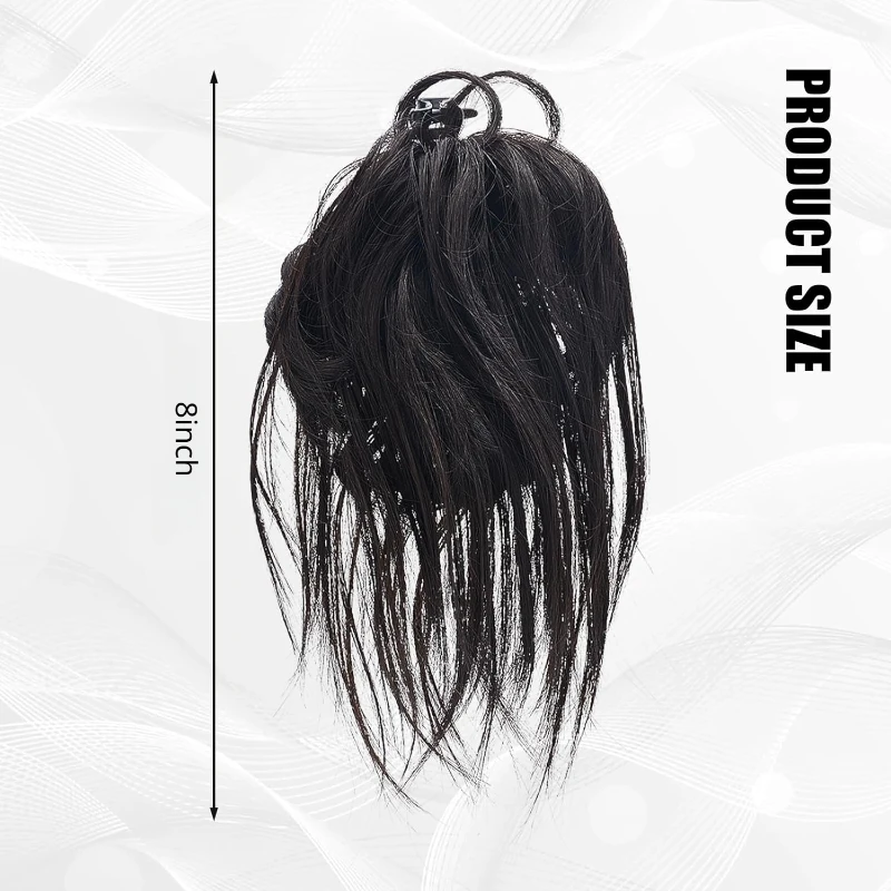 Рисунок 3 - Модный грязный пучок волос зажим