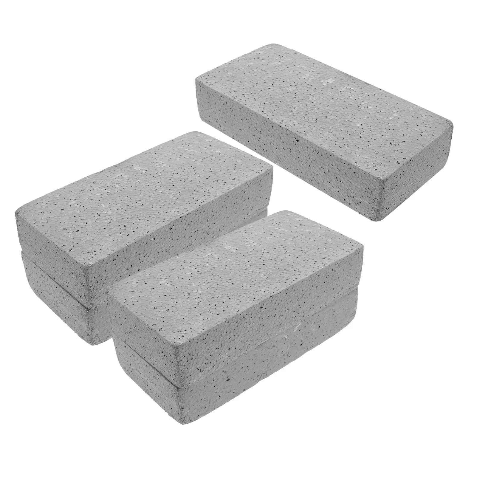 5Pcs Realistic Fake Foam Bricks Stage Props Comedy Magician Prank Tricks Safe Lightweight Foam Blocks Theatrical Use