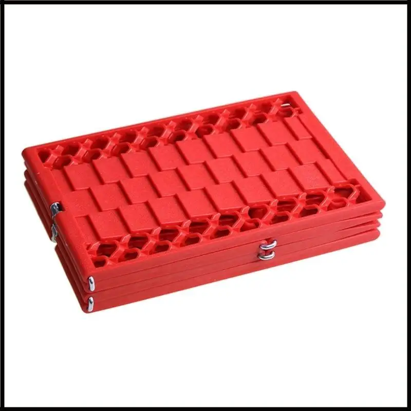 2x إطارات تجري حصيرة الاسترداد المسار أجهزة الطوارئ المحمولة للطين الثلج الثلج #5