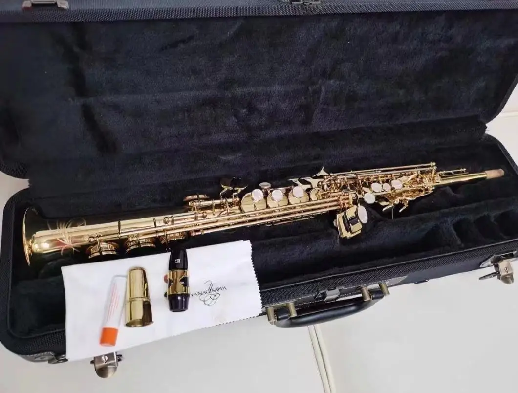 

Sax W01 High Tone Integrated Straight Tube Down B-Tone Instrument Professional Performance