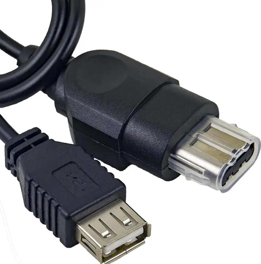 50 個の USB ケーブル XBOX メス USB から Xbox ゲームコントローラアダプタ変換ケーブル生成 AV オーディオビデオコンポジットワイヤー