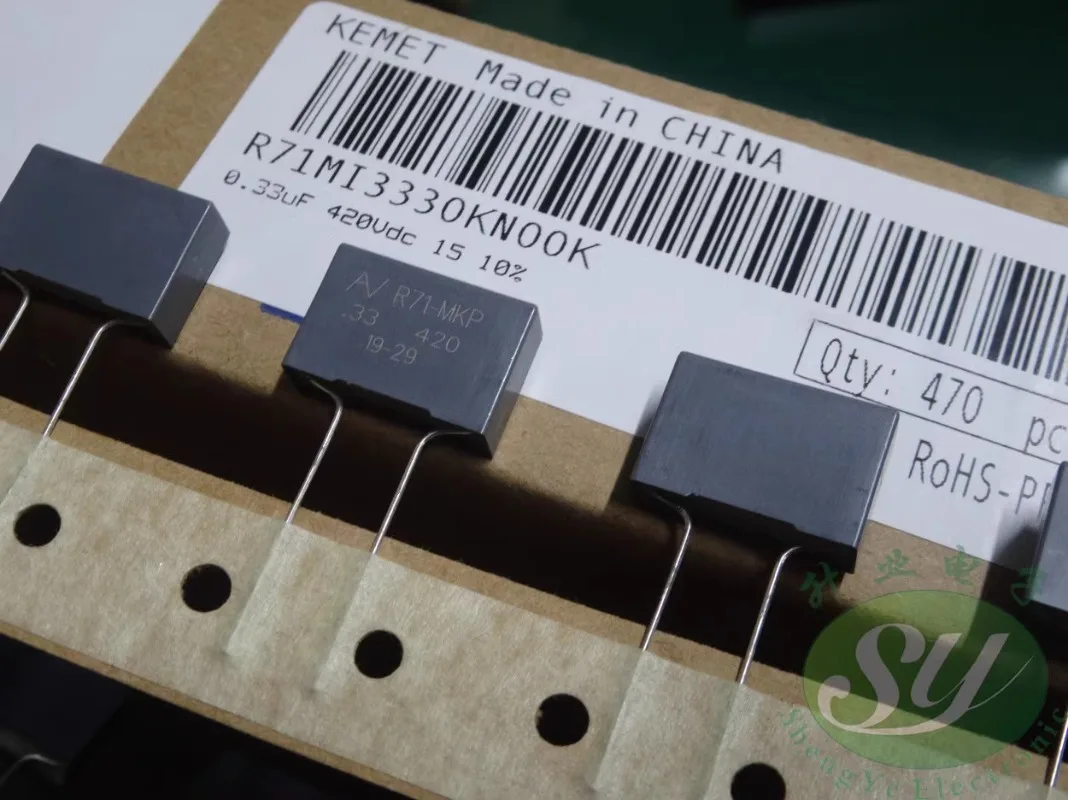 

10PCS AV 0.33uf/420V 330nf u33 334 brand new 15mm film capacitor R71MI3330KN00K