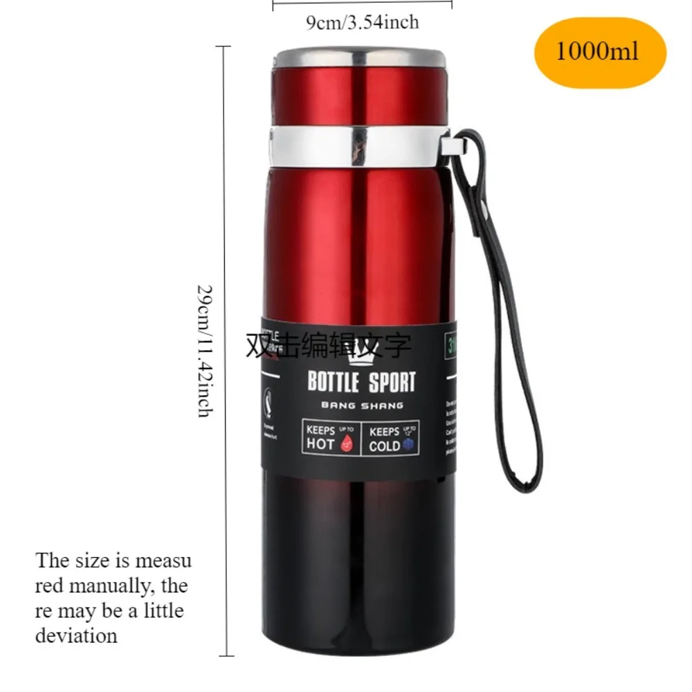 1L Stainless Steel Thermos Bottle 6