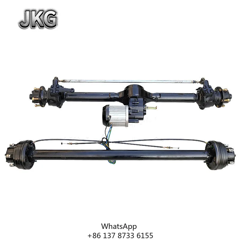 

UTV Motor Tractor Four Wheeler Truck Rear Front Axle Axel Assembly For Electric Car
