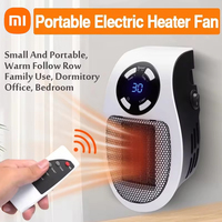 Xiaomi Portable Heater Electric Heater Plug in Wall Room Heater Home Appliance Heating Mini Radiator Remote Hand Warmer Machine