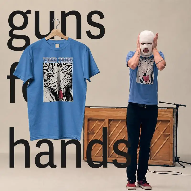 Tiger Pride T-Shirt | Tyler Joseph in Guns for Hands (Vessel) - Twenty One Pilots
