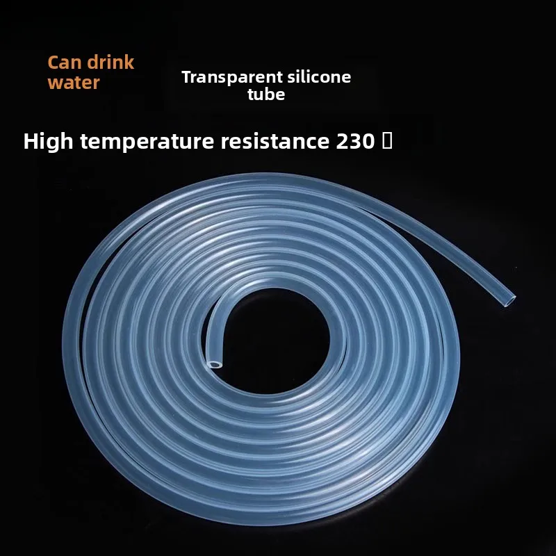 

Transparent Silicone Tube 1/2/3/4/5/6/7/8/9mm High Temperature Resistant Odorless Hose