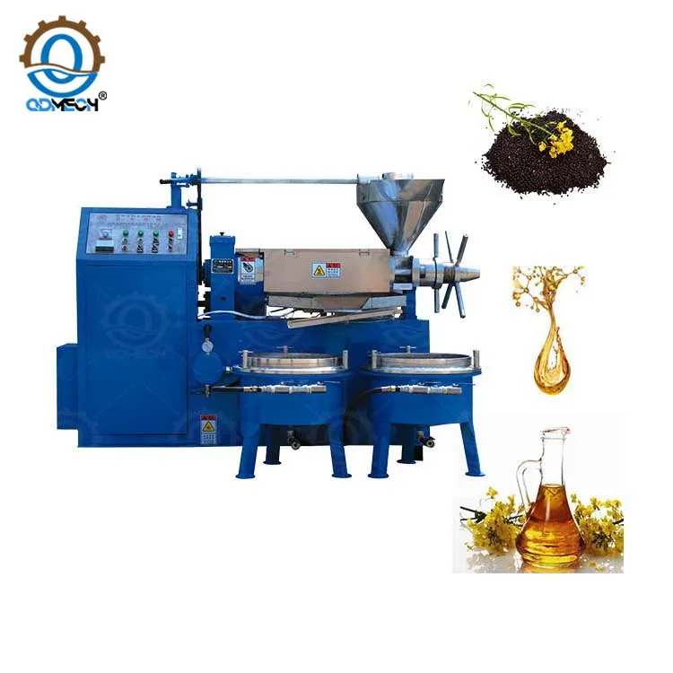 DE QDMECH servicio profesional oliva tecnología líder máquina extractora de aceite prensado en frío hecho en China