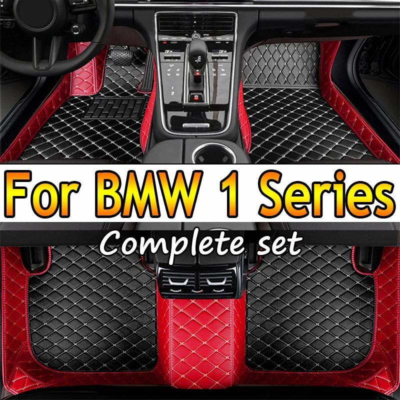 

Leather Car Floor Mat For BMW 1 Series F40 118i 116d 118d 2020 2021 2022 2023 5seat Waterproof Car Mats Full Set Car Accessories