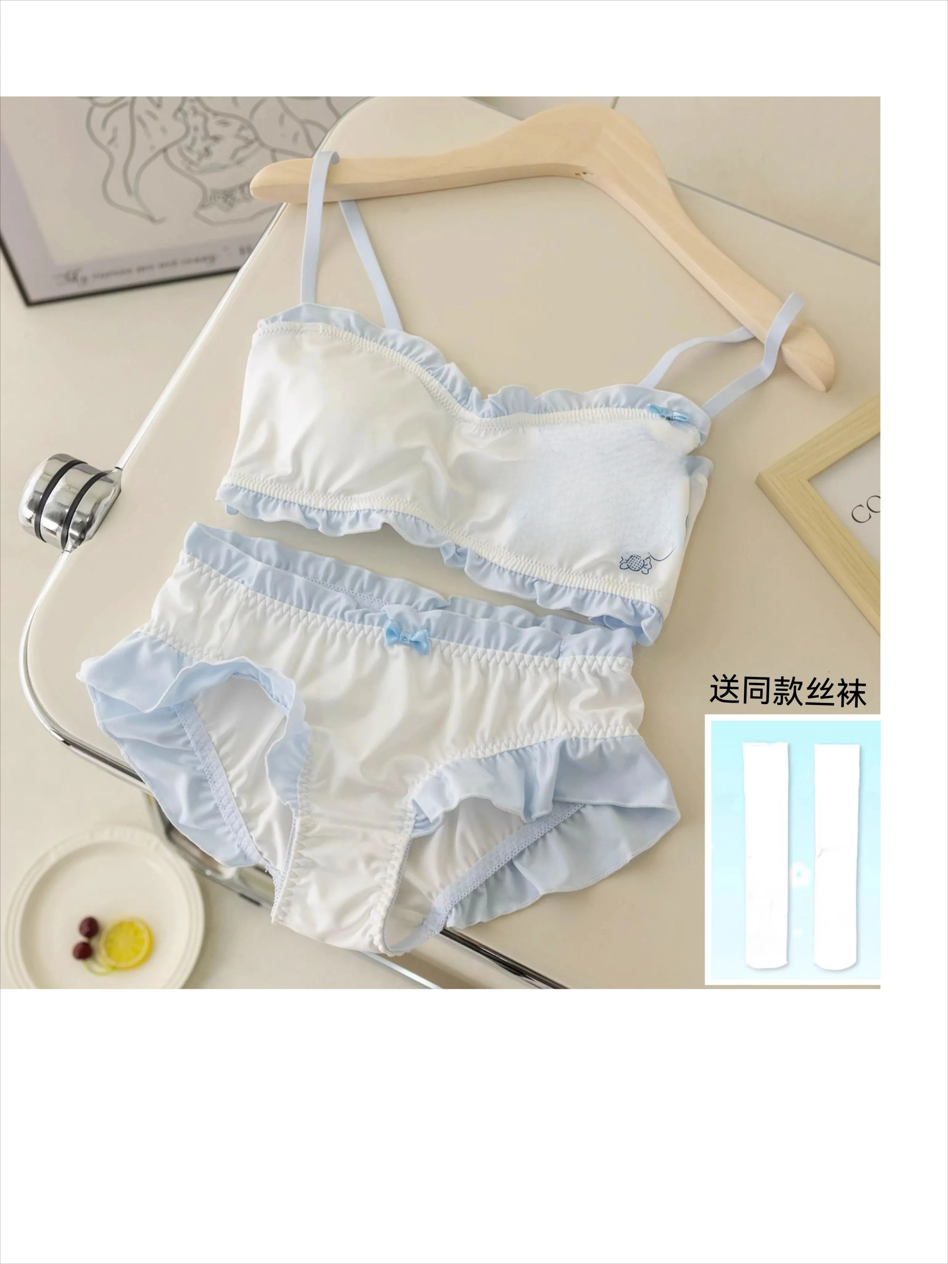 Baby Clothes 85cm-130cm Two-dimensional Anime Bjd Baby Clothes Doll Maid Underwear Underwear Stockings Cosplay Suit