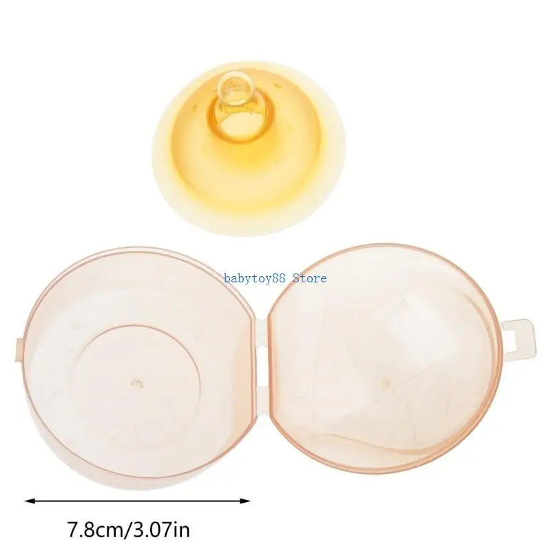 Y4UD Lớp Bảo Vệ Núm Vú Silicon Cho Mẹ Cho Con Bú Vú Cho Protectio