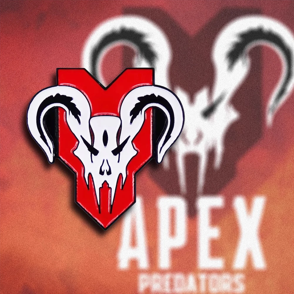 Apex Legends Collection Badge Tactical Competitive Shooting Game Peripheral Enamel Pin Gamer Fans Gift Collect Souvenirs