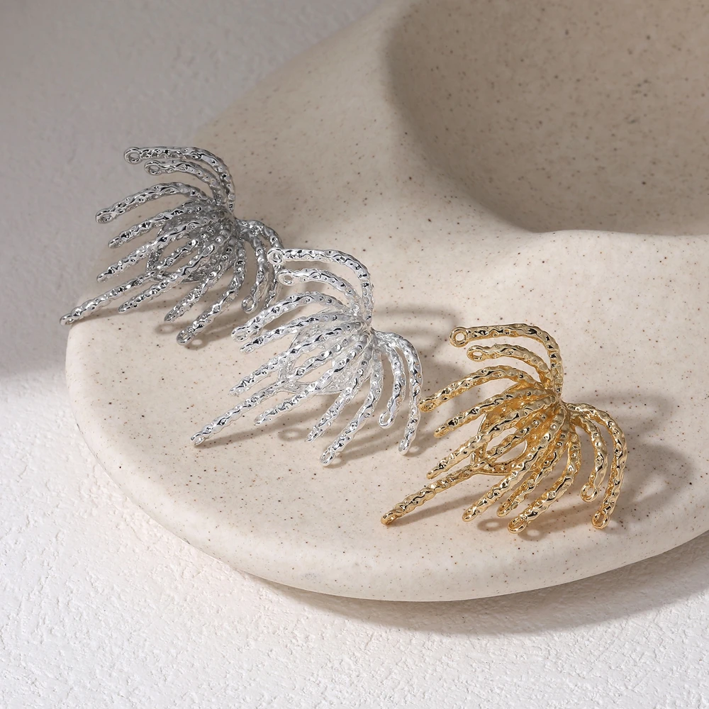 2 pezzi in ottone placcato oro - Body Jewelry Diy recensione e prezzo