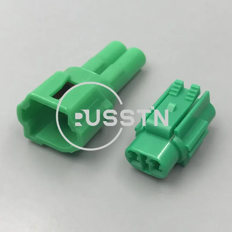 1 Set 2 Pin Automotive Socket AC Assembly Tail Light Fog Lamp Connector For Toyota BYD 6180-2591