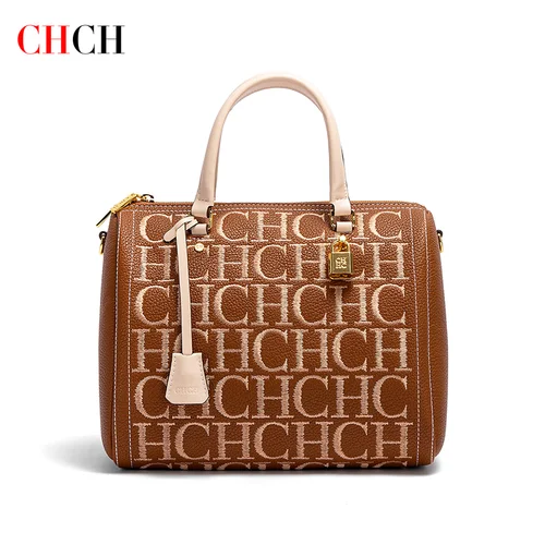 CHCH Bolso de hombro para mujer Nuevo bolso con diseño de letras bordadas Bolso de mano para mujer