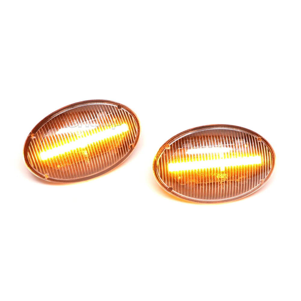 Led ديناميكية الوامض مصابيح جانبية مؤشر بدوره مصباح إشارة لأوبل كومبو C B Tigra A Astra F Meriva A Corsa C B Sintra Vita #4