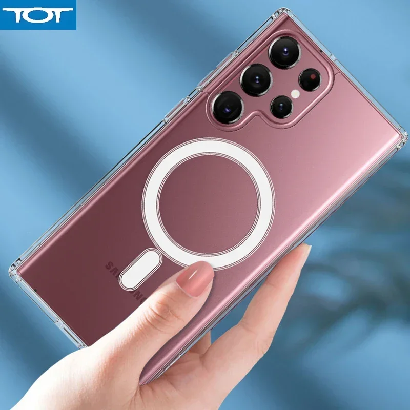 

Для Samsung S22 S20 S21 FE Plus Note 20 Ultra Z Flip3 Magsafe Кошелек Macsafe Кошелек для карт Macsafe Чехол Магнитная беспроводная зарядка