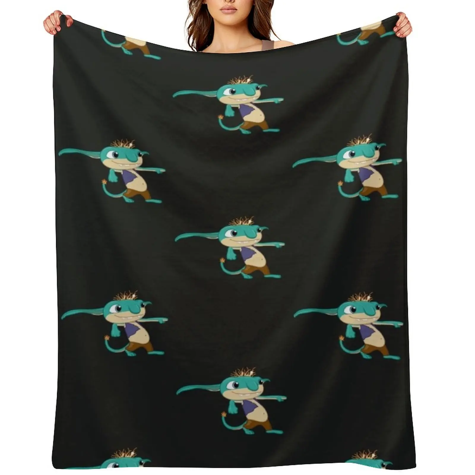 

Youth Online 100% Wallykazam Bobgoblin Throw Blanket Travel Luxury Designer Single Custom Blankets