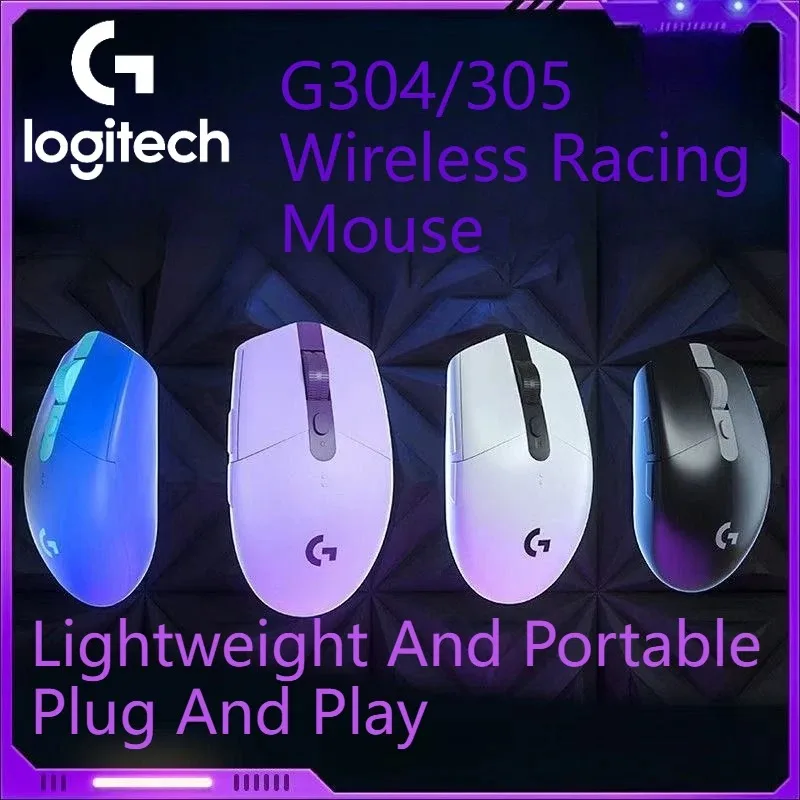 

Проводная мышь Logitech G304 + G305/G402/G203/G102, геймерская мышь 200-8000 точек на дюйм, компьютерная перезаряжаемая мышь RGB, эргономичная проводная мышь Lapto