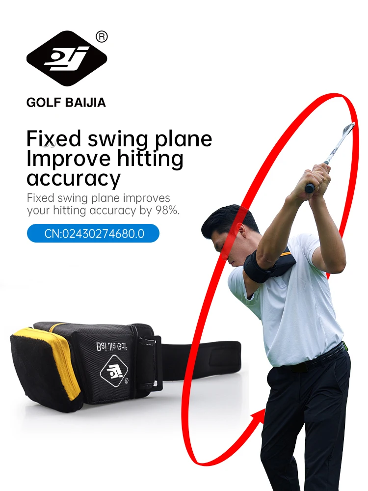 BAIJIA pelatih aksi lengan ayun Golf, alat bantu latihan koreksi posisi olahraga