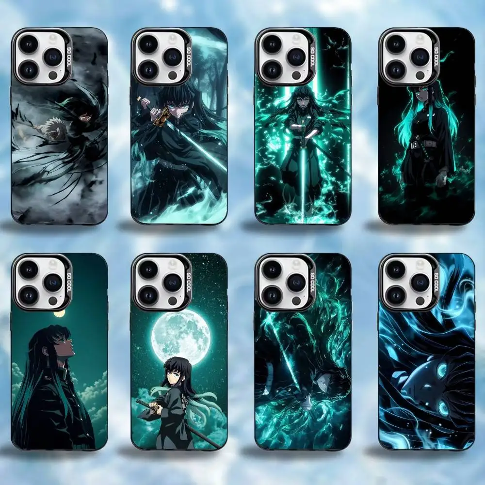 

T-Tokito muichiro Phone Case For iPhone17,16,15,14,13,12,11 Plus,Pro Max Black Candy Matte Shockproof Cover