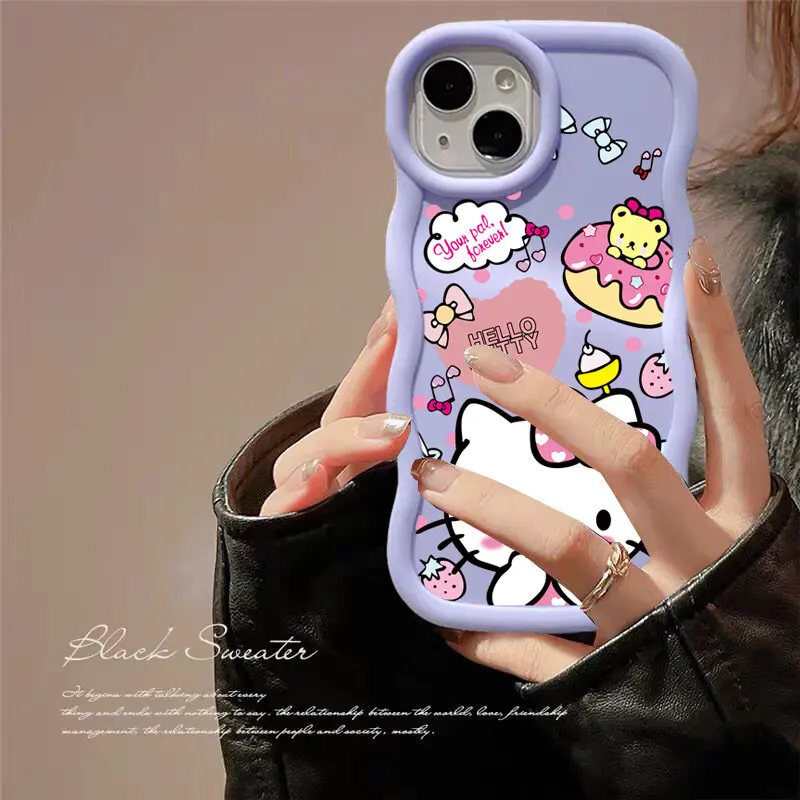 كيتي حافظة لهاتف سامسونج جالاكسي A55 A15 A14 A13 A54 A35 A16 A34 A23 A52S A52 A53 A06 A04 A05S S24FE S23FE S23 S24 S25 Plus Ultra