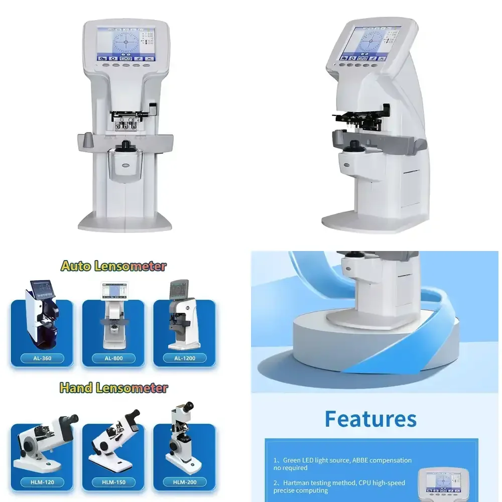 

Stock Vision Test High Resolving Power LCD Screen Auto Focimeter Digital Automatic Lensometer