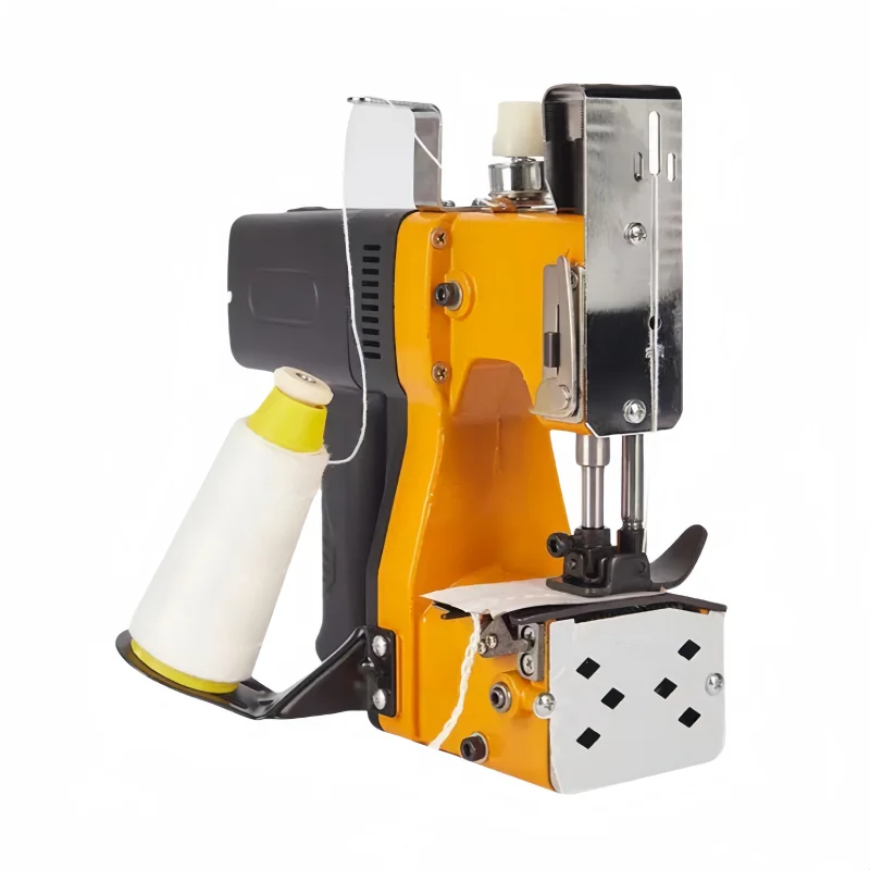 Semi-Automatic Small Portable Charging Sewing Machine Applied in Architectural Material Post and Warehouse Fields