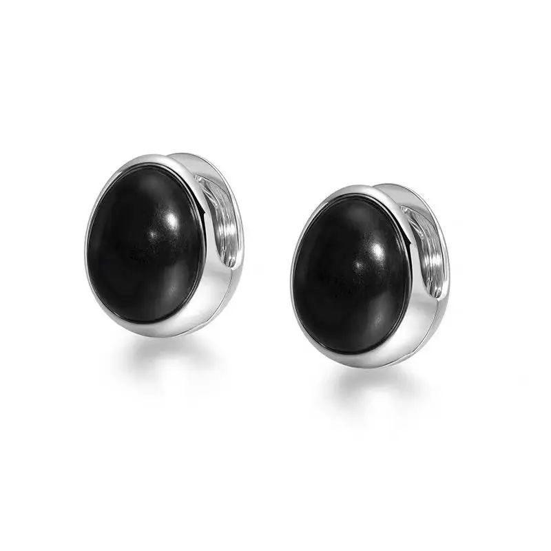 Withered Natural Stone Earrings Vintage Versatile Earrings Natural Stone Earrings For Women