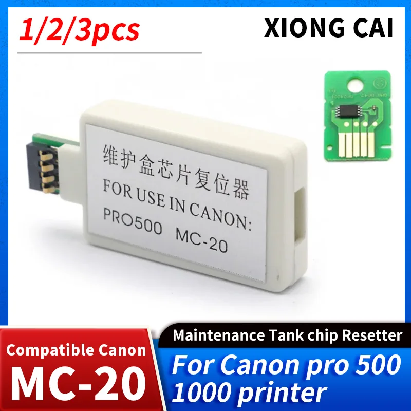 MC20 MC-20 Maintenance box chip resetter For Canon imagePROGRAF PRO-1000 Pro 500 Pro500 PRO-500 PRINTER