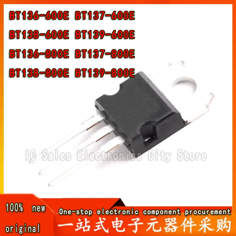 3 pièces BT136-600E BT137-600E BT138-600E BT139-600E BT136-800E BT137-800E BT138-800E BT139-800E PARA-220 BT136  BT139