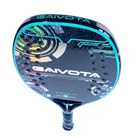 GAIVOTA Beach Tennis Racquet 12K Rough Surface+Backpack 5
