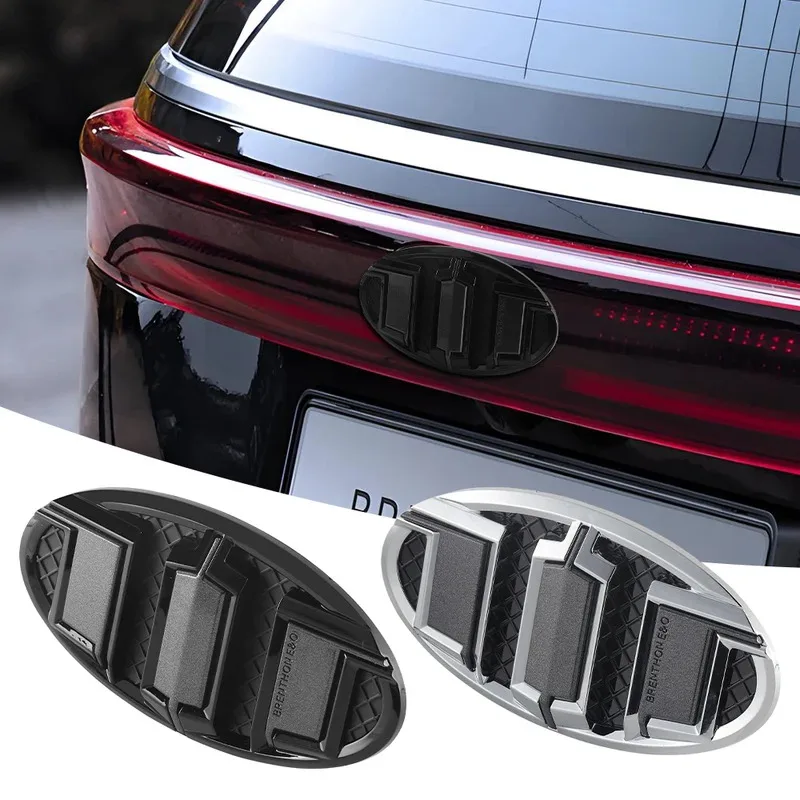 ABS 3D Brenthon Logo Car Front Emblem Rear Trunk Steering Wheel Emblem Sticker For KIA K5 K9 K3 Sorento Sportage Picanto