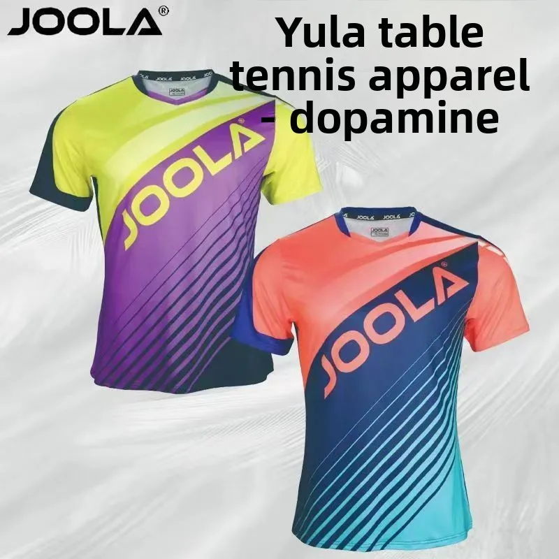 

JOOLA table tennis jersey adult table tennis T-shirt dopamine sports short sleeved table tennis sportswear training suit