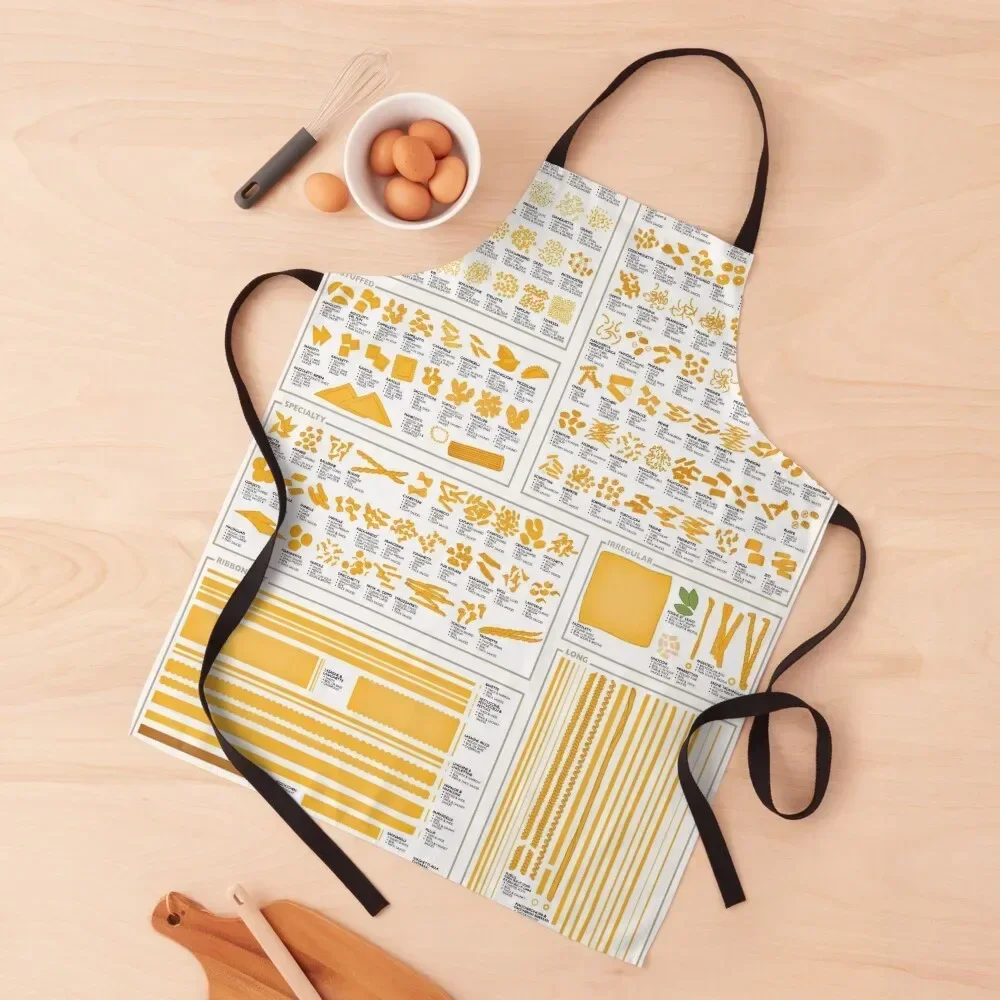 

All The Pasta Apron Kitchen Supplies Idea Goods men's barbecue professional kitchen Apron