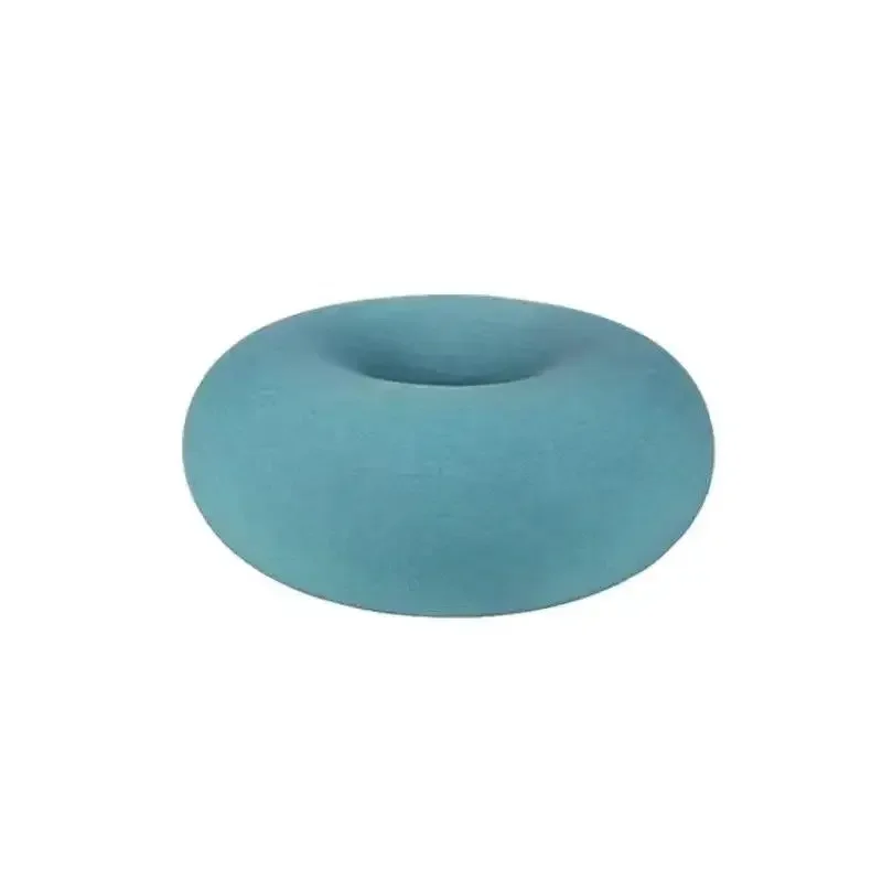 Nordic donut circular lazy sofa for home single living room minimalist sofa, internet famous high-end cute leisure chair